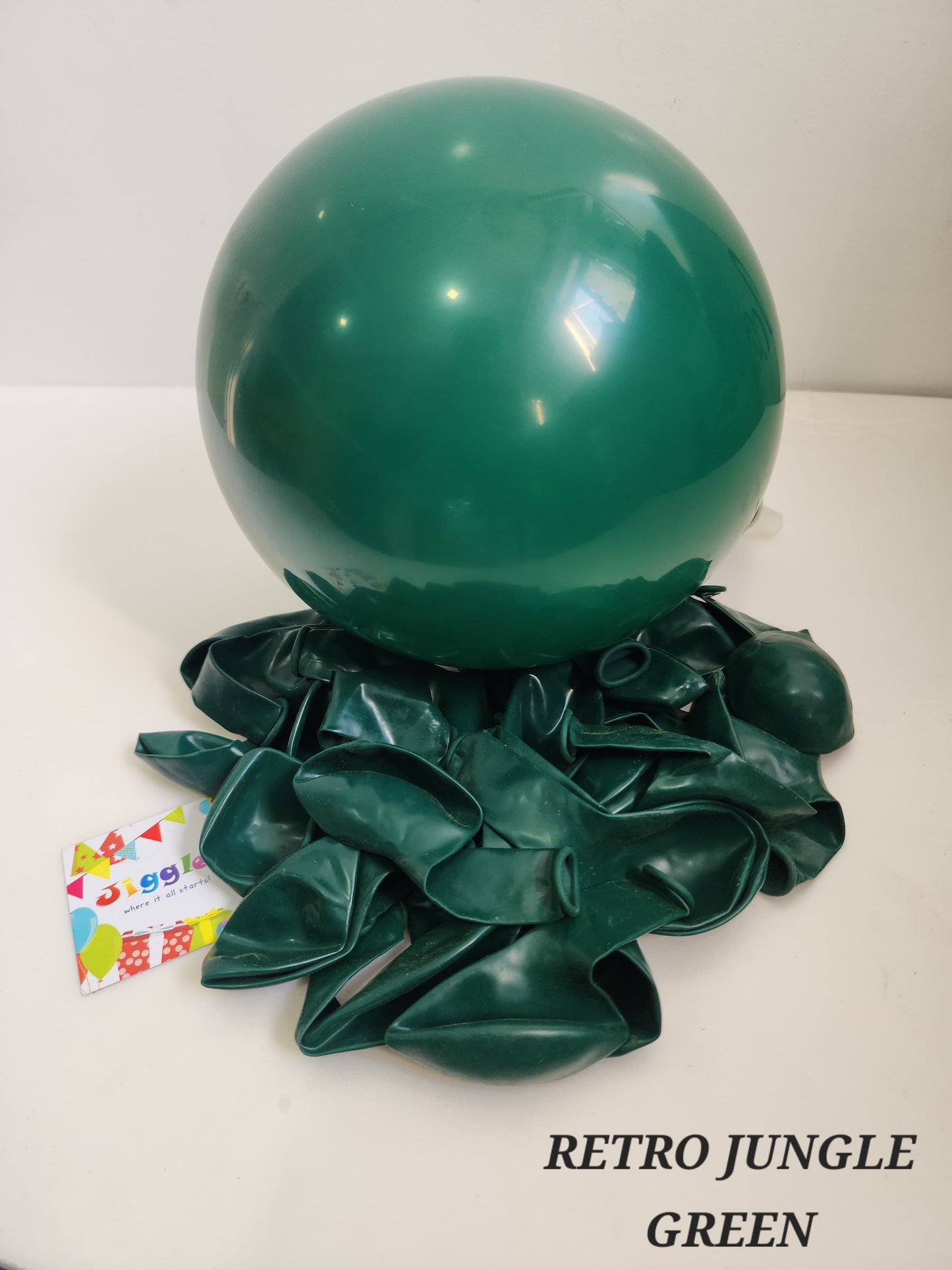 Retro Jungle Green Balloons