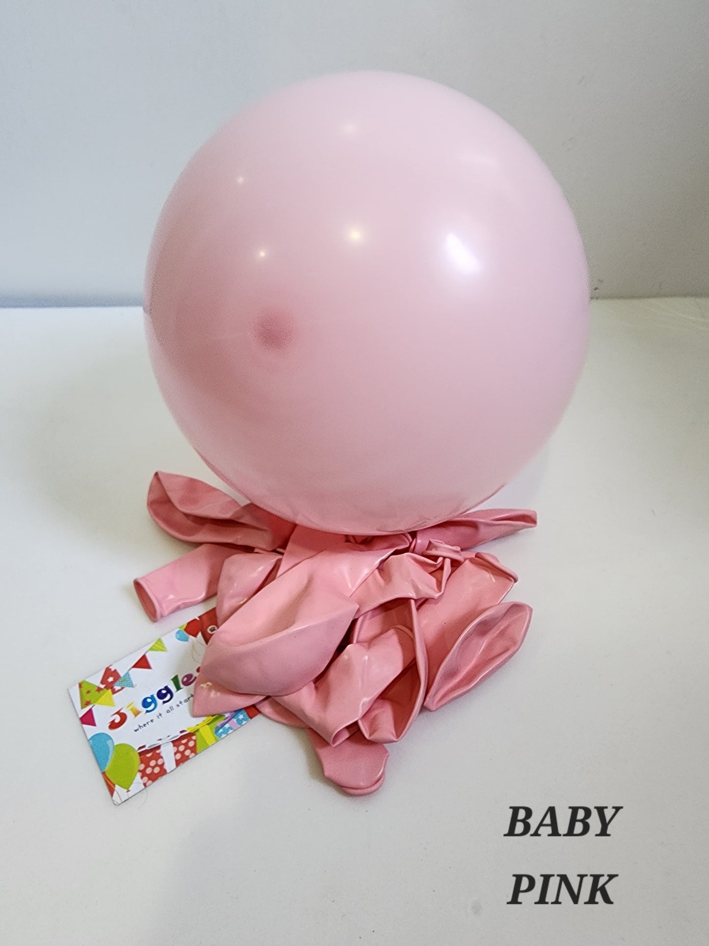 Pastel Baby Pink Balloons