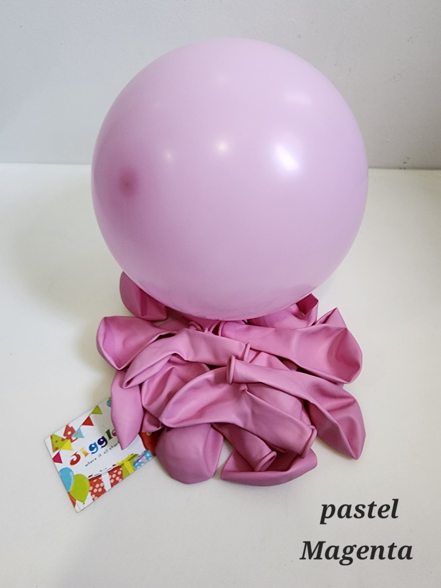 Pastel Magenta Balloons