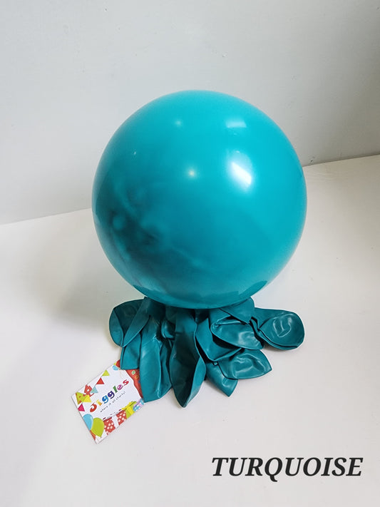 Matte Balloons Turquoise