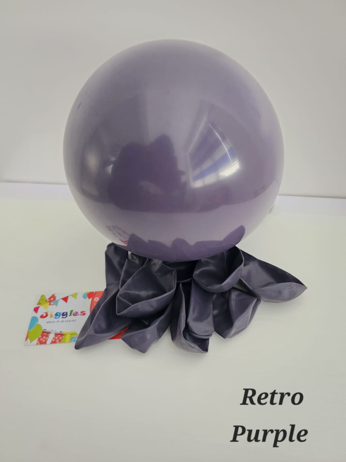 Retro Purple Balloons