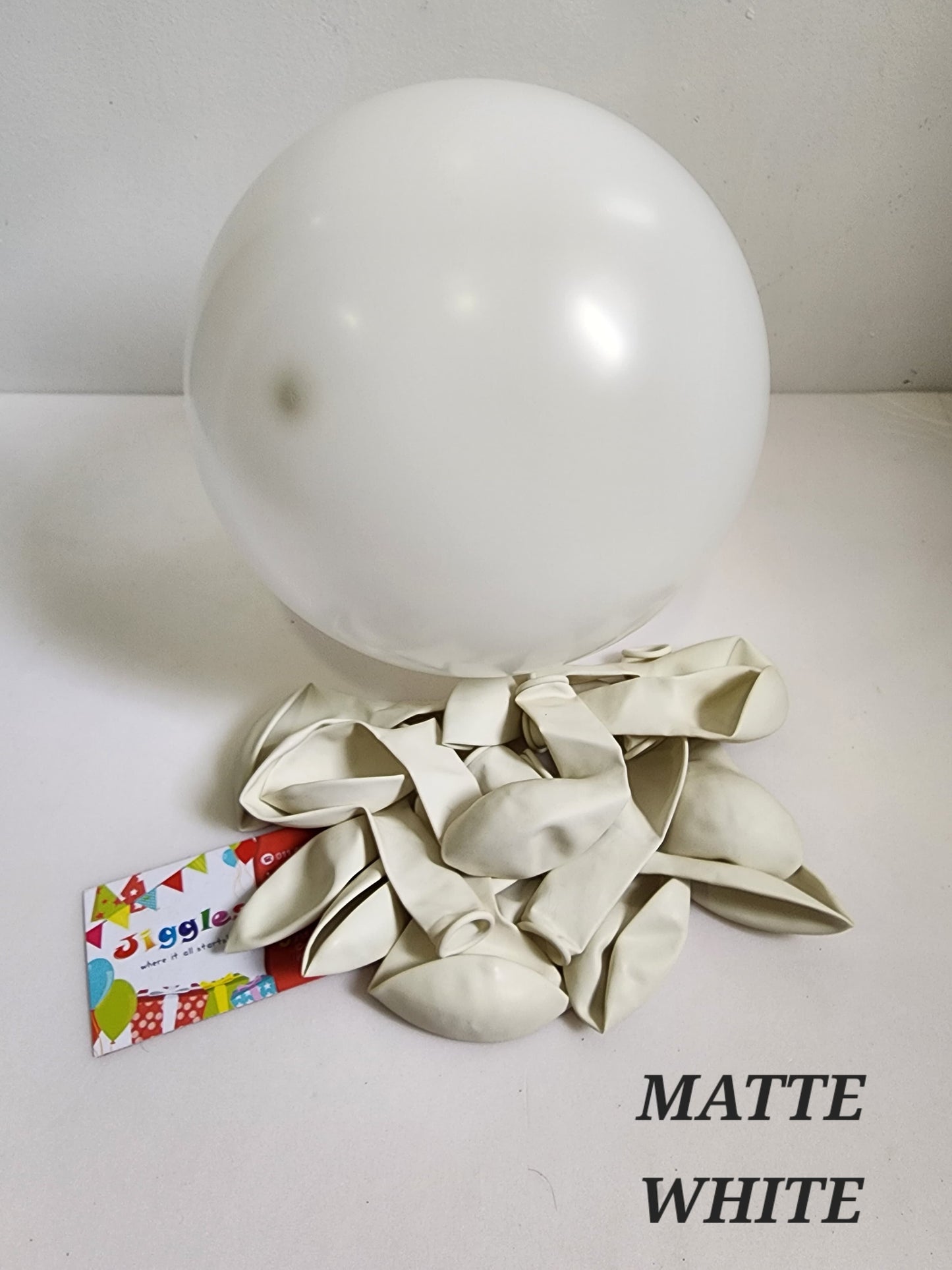 Matte Balloons White