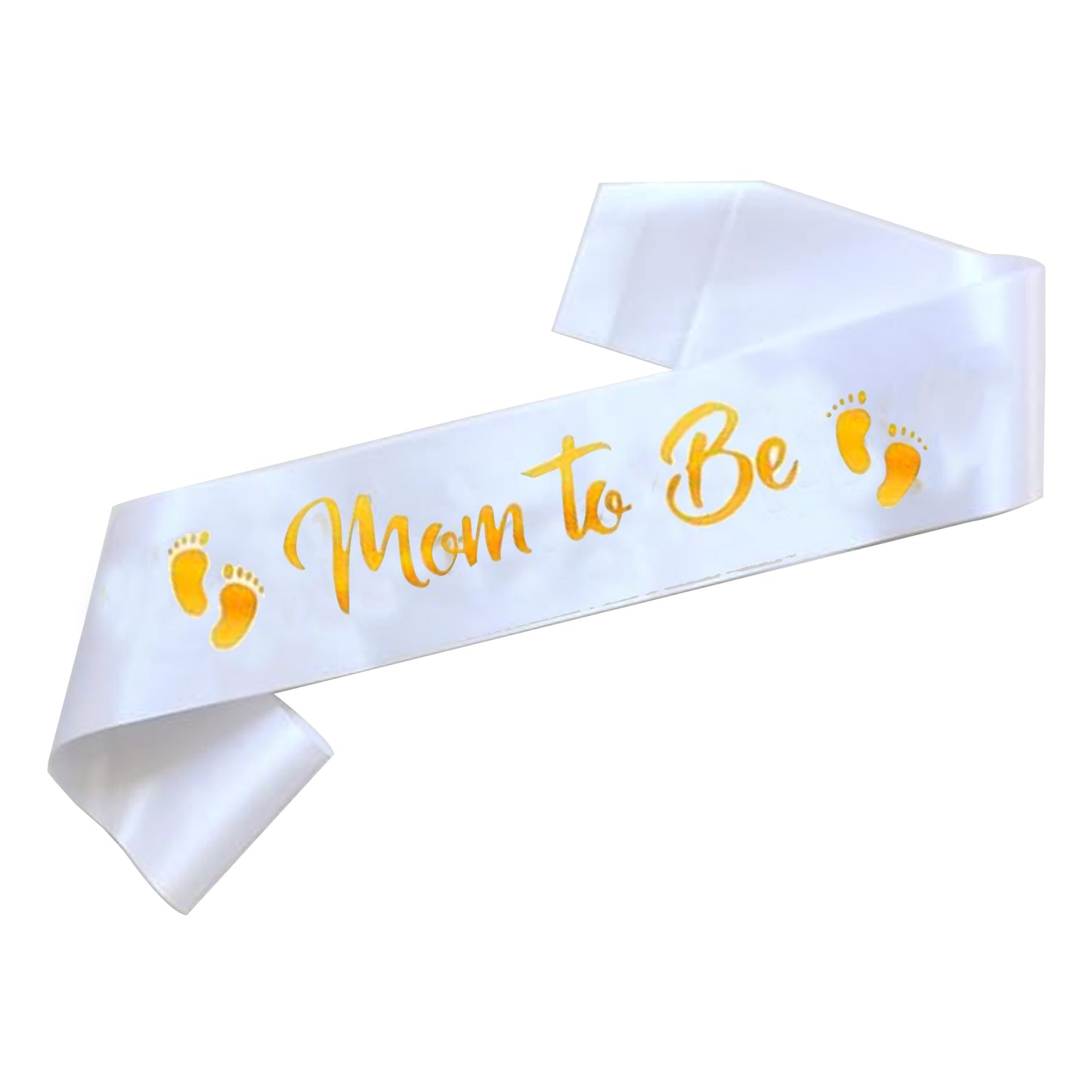 Mom To Be Sash White