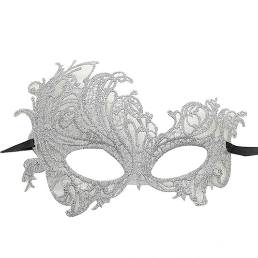 Phoenix White Lace Mask