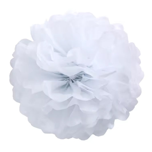 White Paper Pom Pom