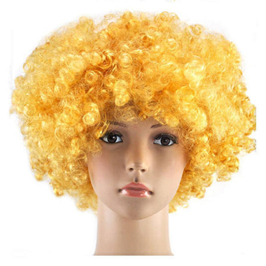 Blond Curly Hair Wig