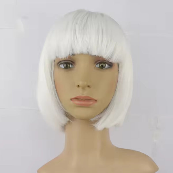 Glam Wig Straight White