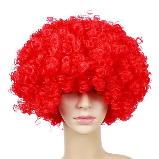 Red Curly Hair Wig