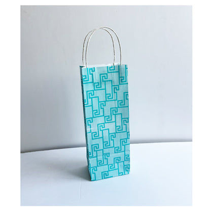 Wine Bag Blue