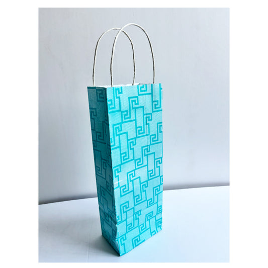 Wine Bag Blue