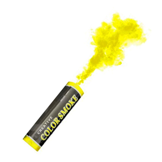 Creative Colors Smoke Bombs Yellow