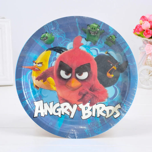 Angry Birds Paper Plate