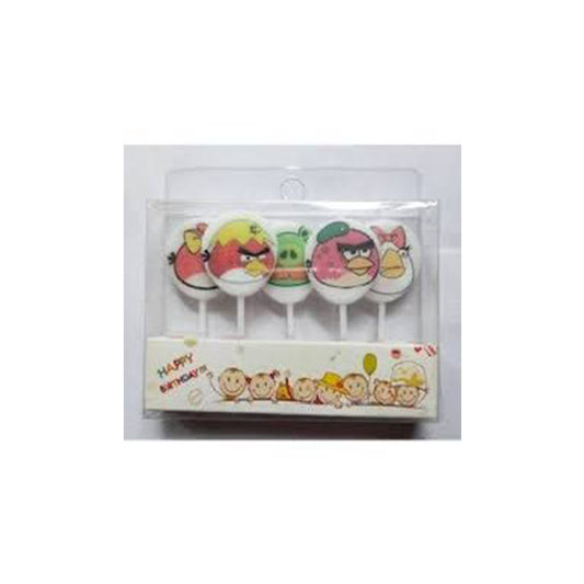 angree bird candles