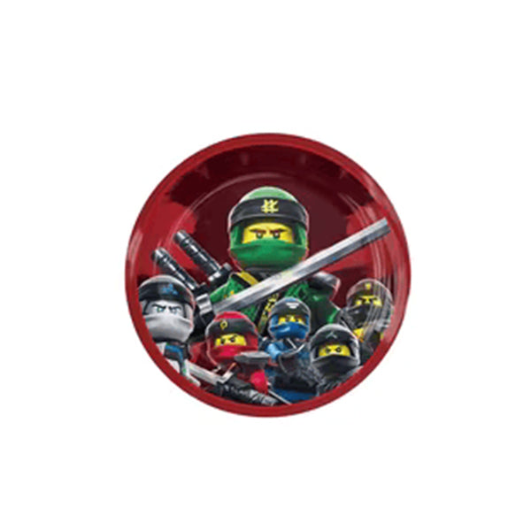 ninjagos paper plate