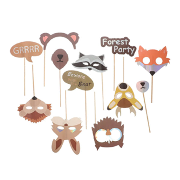Animal Head Photo Props