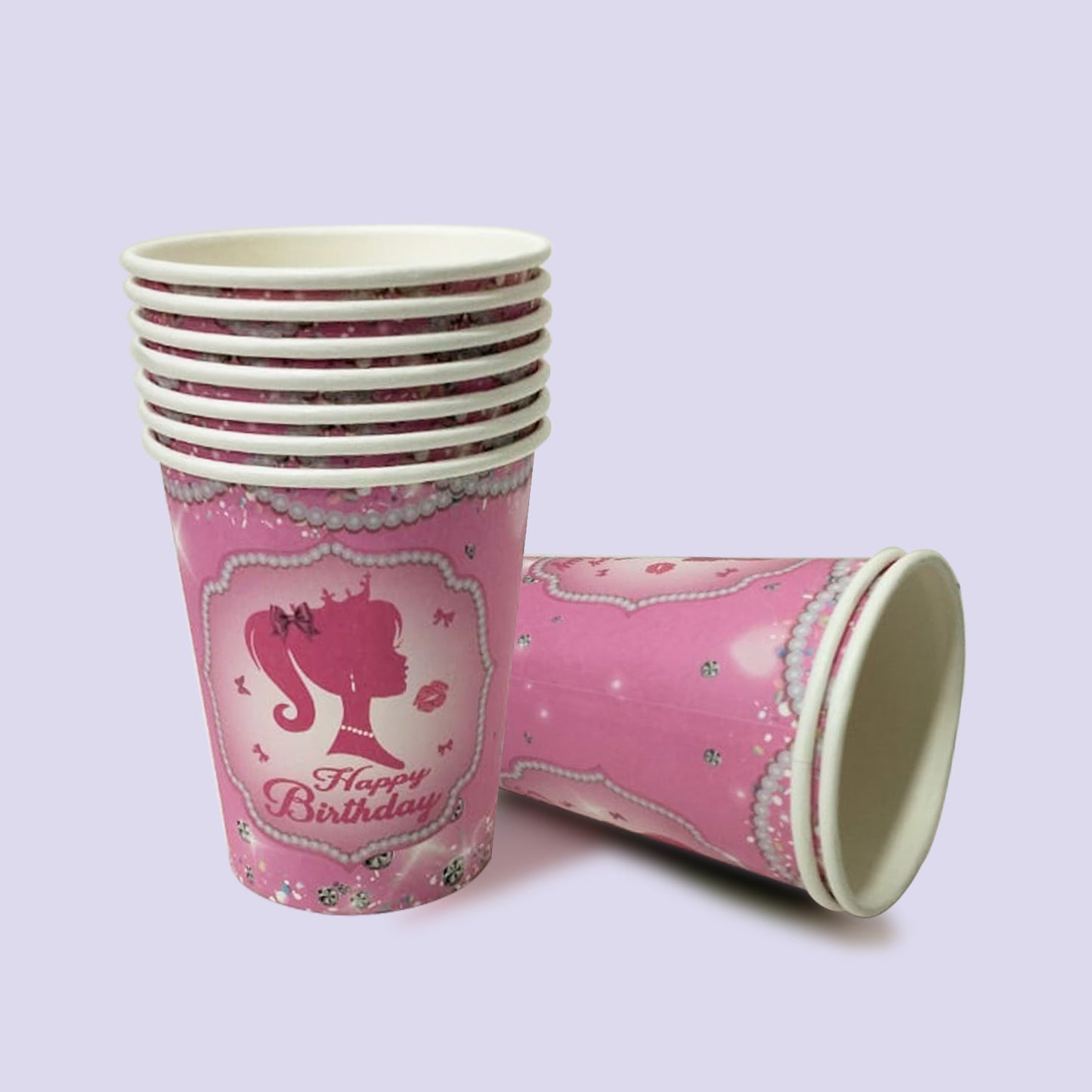 Barbie Themes Paper Cups