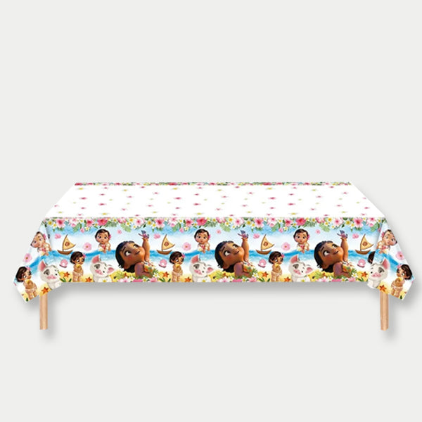 Baby Moana Theme Tablecover