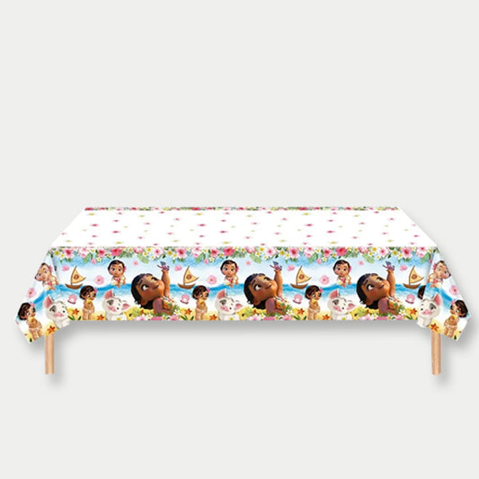 Baby Moana Theme Tablecover