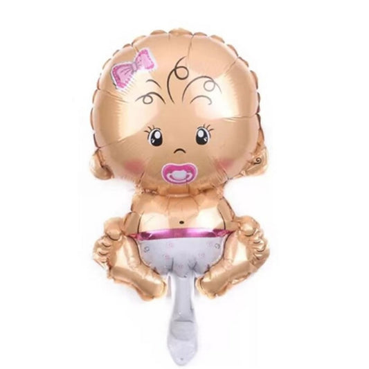 Baby Girl Foil Balloon Pink Mini