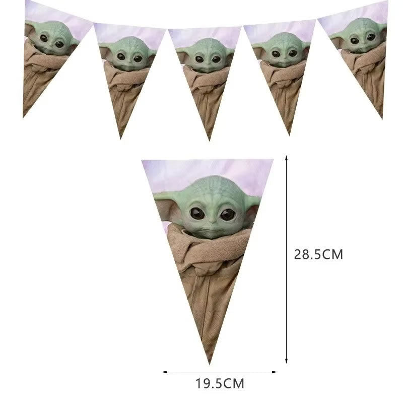 Baby Yoda Flag Pennant