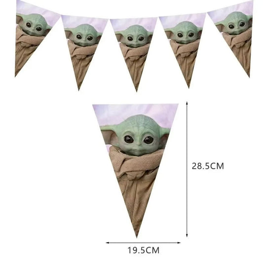 Baby Yoda Flag Pennant