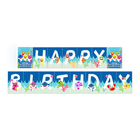 Customize Baby Shark Theme Banner