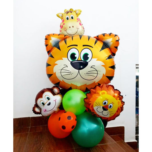 Jungle Madness Balloon Setup