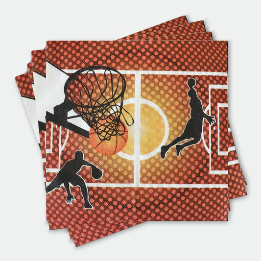 Basketball Paper Napkins