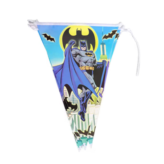 Batman Theme Flage Bunting