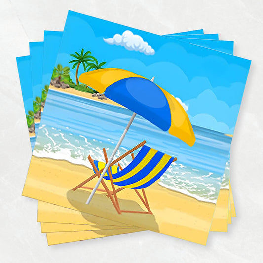 Beach Party Paper Napkin