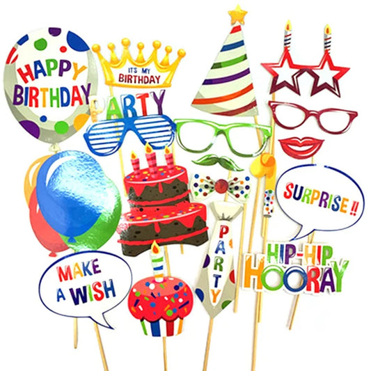 Birthday Photo Props