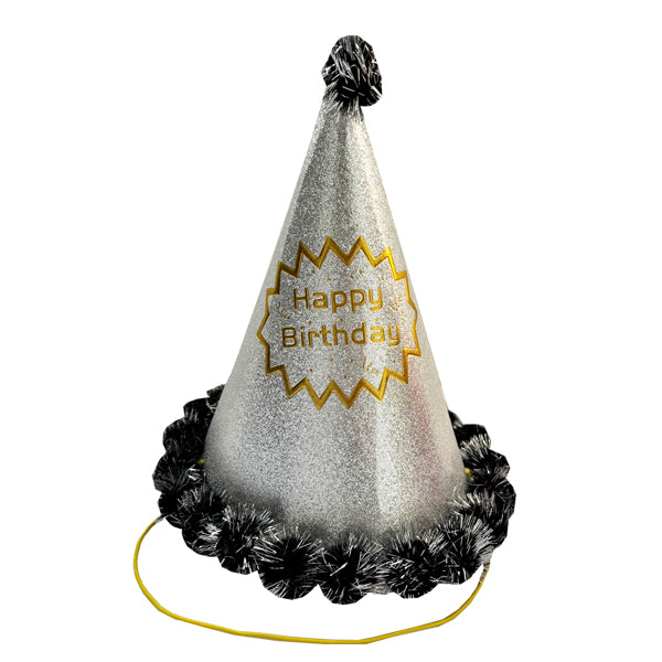 Happy Birthday Silver Hat