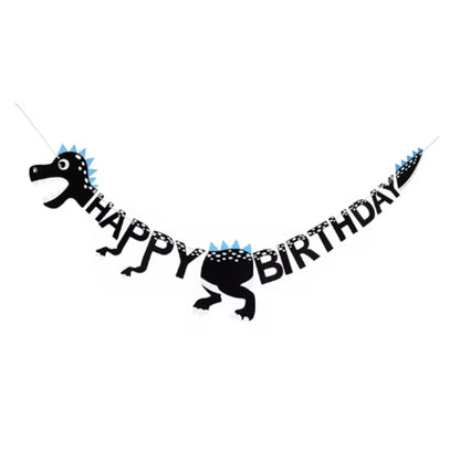 Dinosaur Theme Birthday Banner