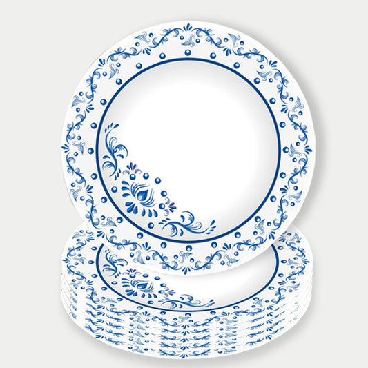 Blue & white Porcelain Theme Paper Plates