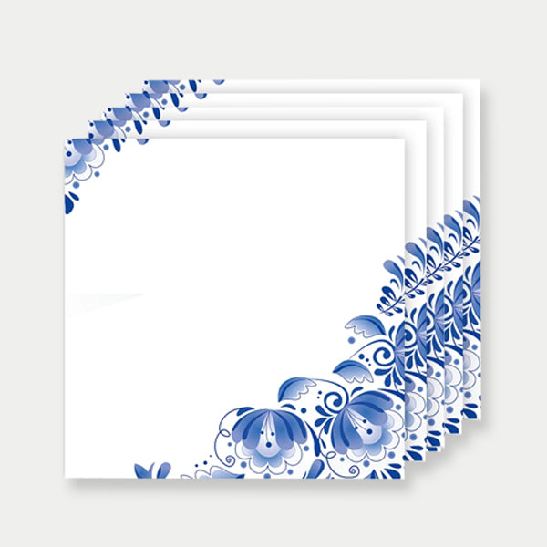 Blue & white Porcelain Theme Paper Napkins