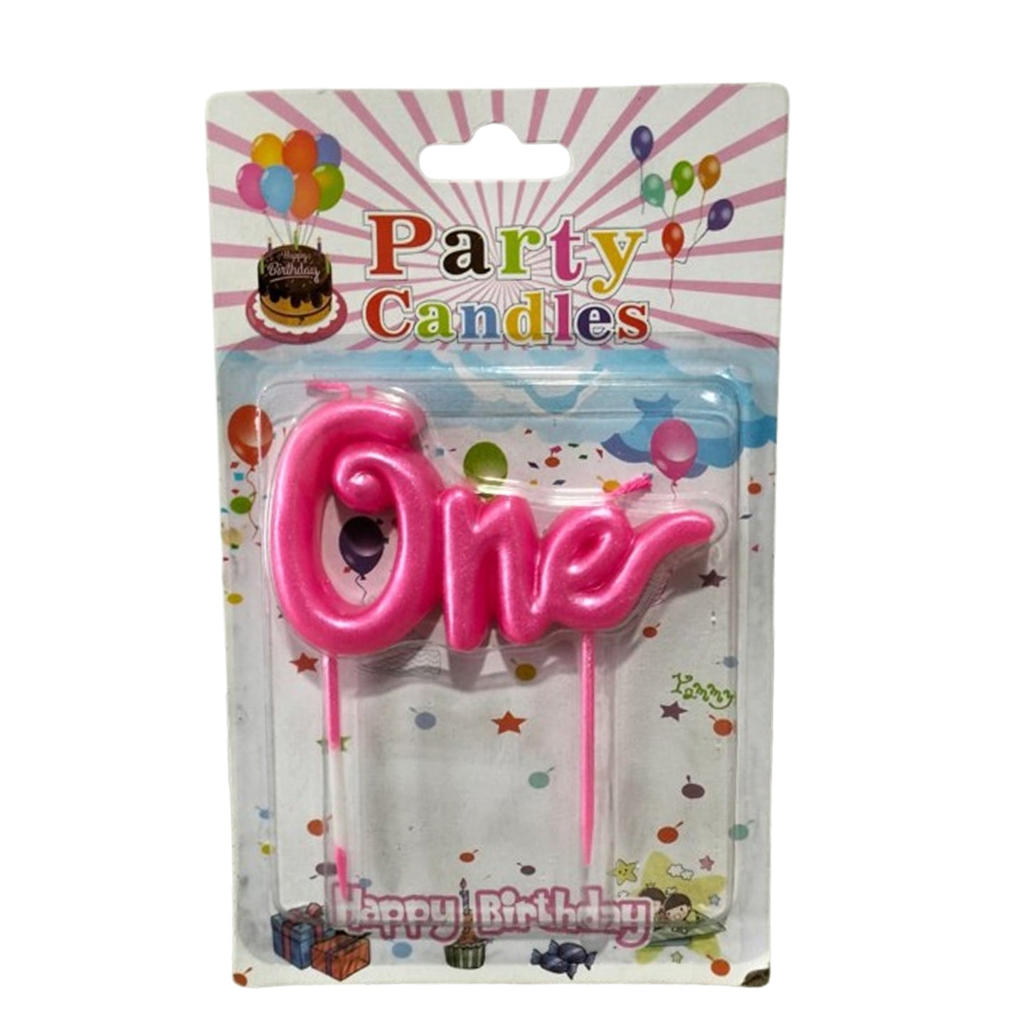 1st Birthday Candles