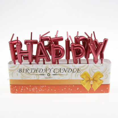 Happy Birthday Candles Set