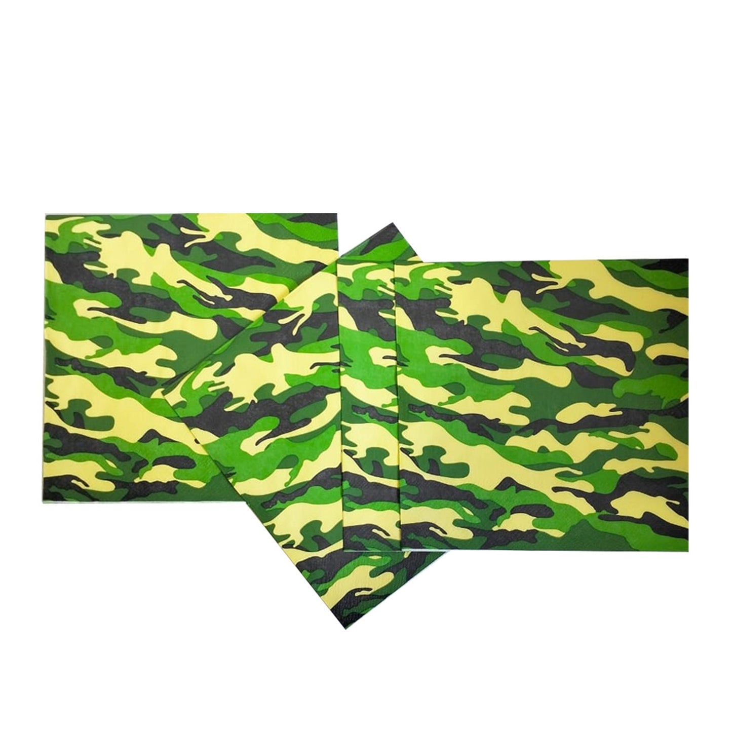 Camouflage Themes Paper Napkins