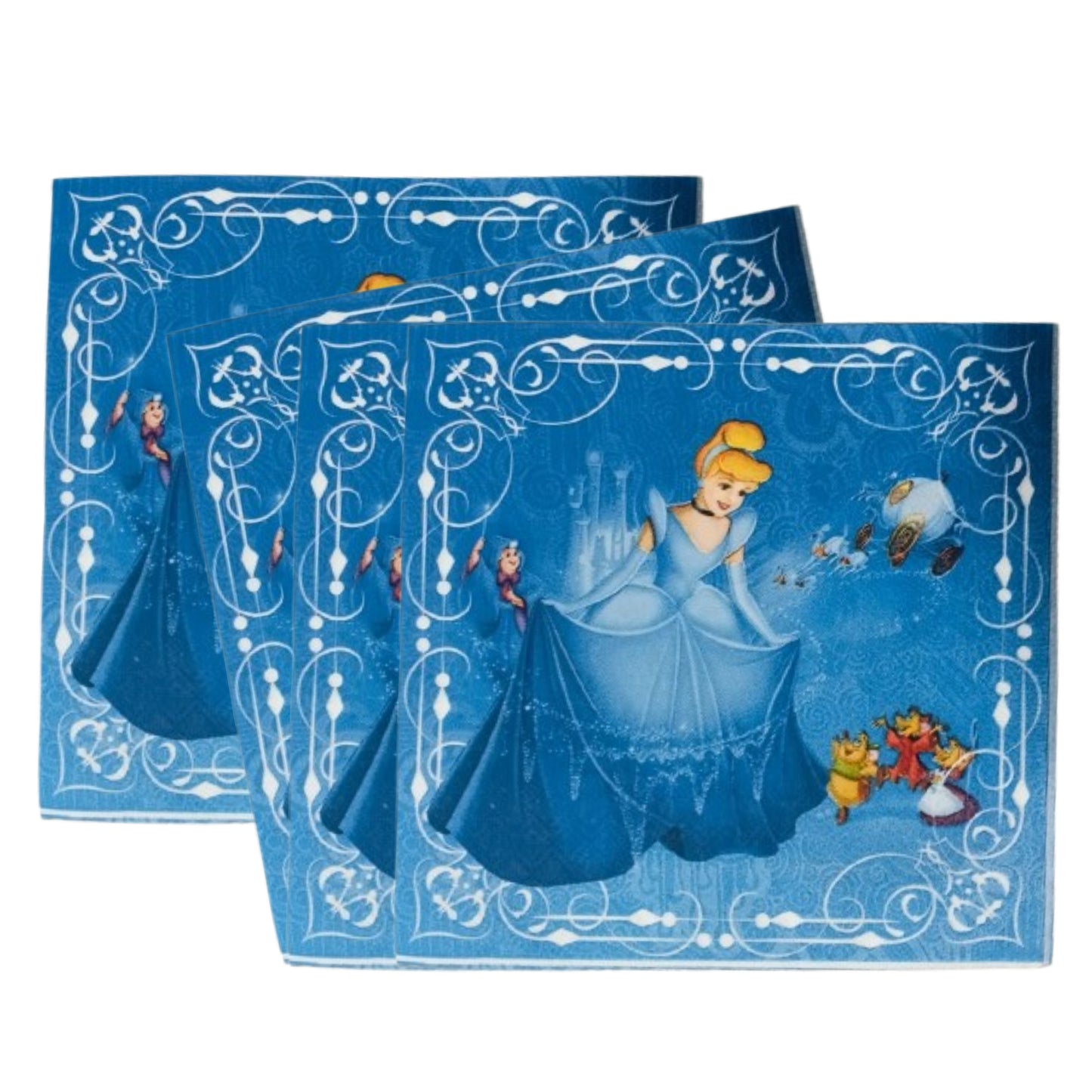 Disney Cinderella Theme Napkin