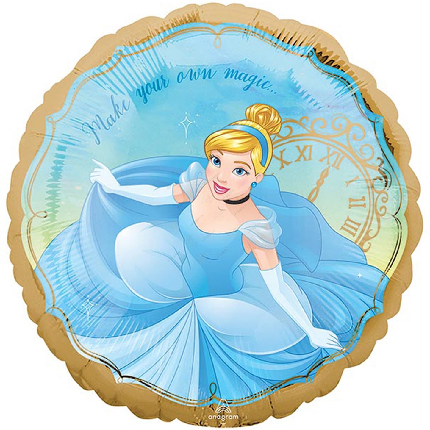 Cinderella Foil Balloon