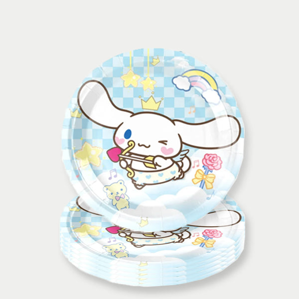 Cinnamaroll Theme Paper Plates