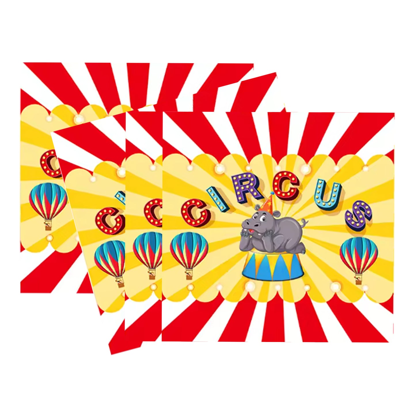 Circus Carnival Theme Napkin