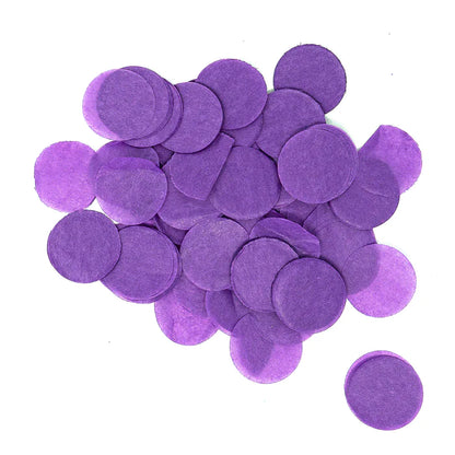 Confetti purple balloon