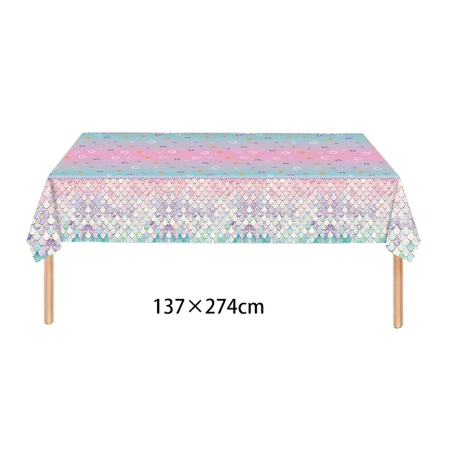 Mermaid Scales Table Cloth