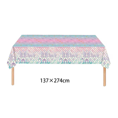 Mermaid Scales Table Cloth