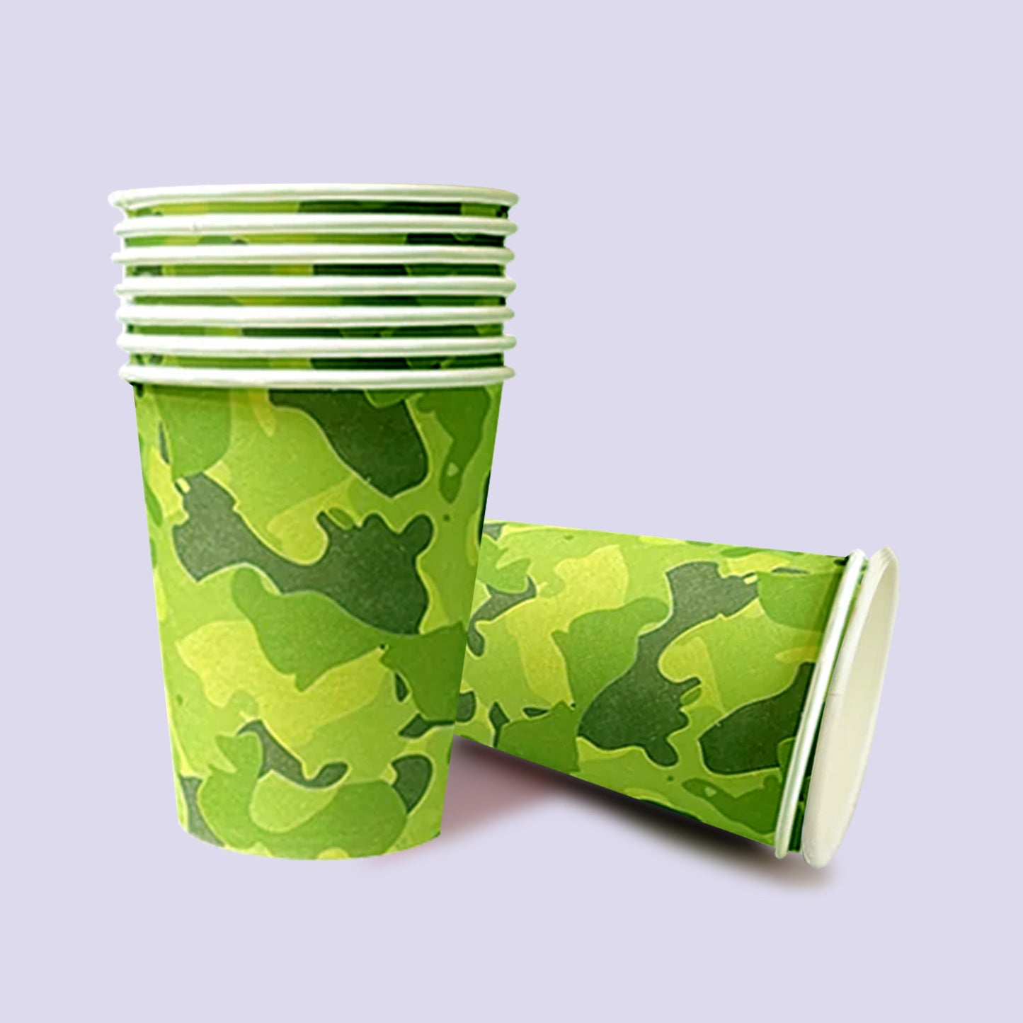 Camouflage Themes Paper Cup