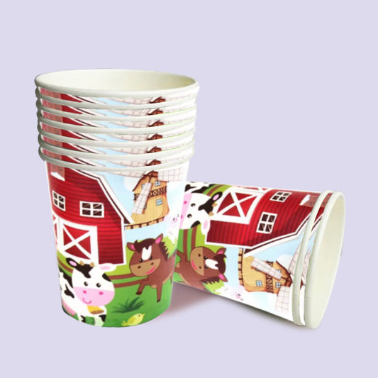 Farm Theme Paper Cup