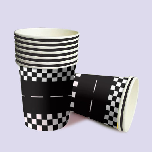 Chequered Party Theme Paper Cup