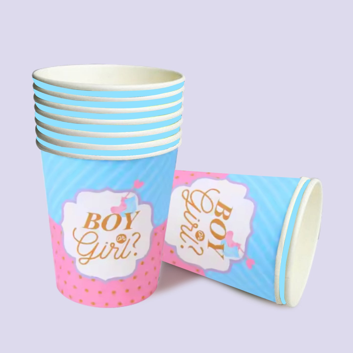 Boy or Girl Paper Cup