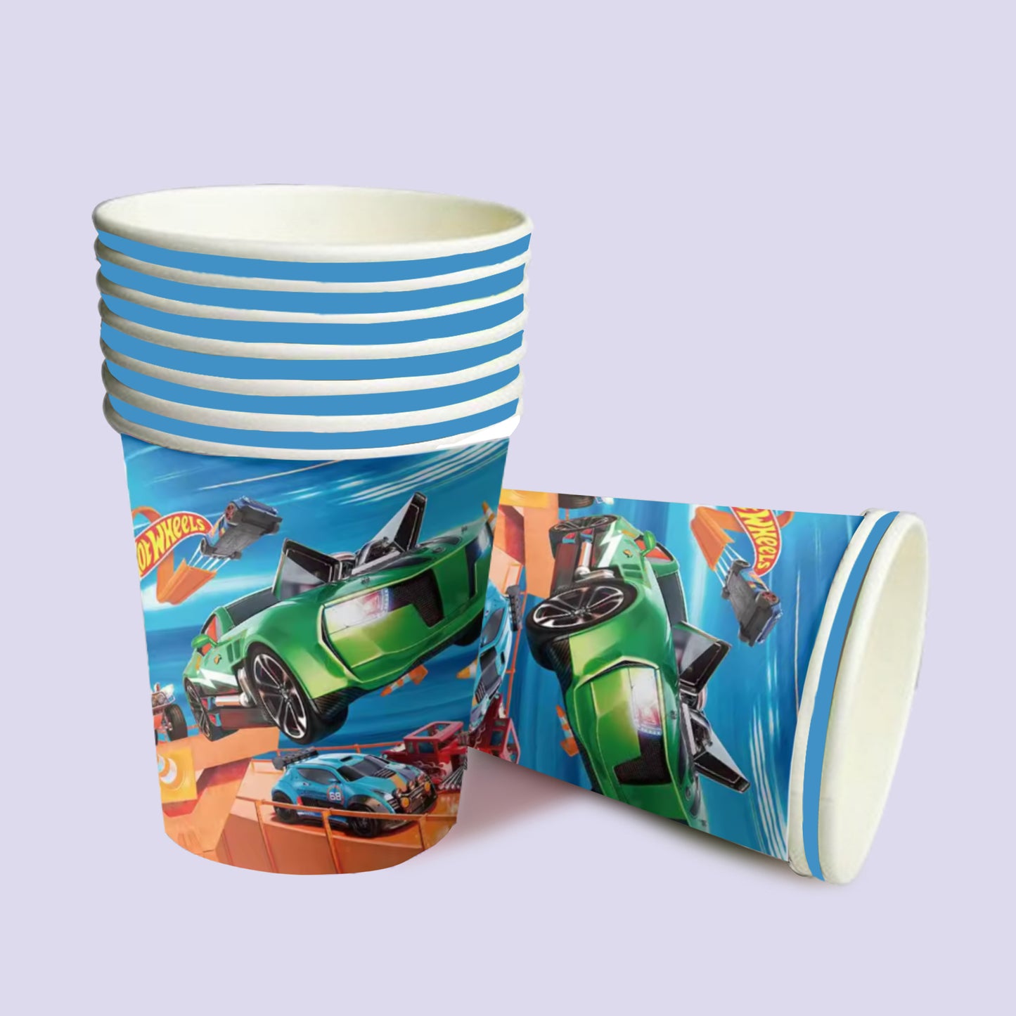 Hot Wheels Theme Paper Cup